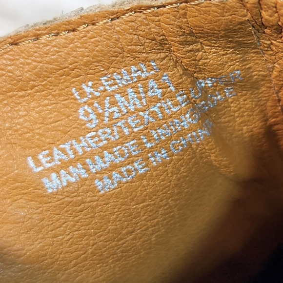 Lucky Brand "Emali" Lug Leather Chelsea Boot Snakeskin | Women's Size 9.5 - Picture 10 of 11